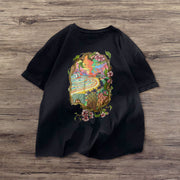 Retro street short-sleeved loose T-shirt