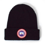 Outdoor warm hat sports cap lengthened thick knitted hat