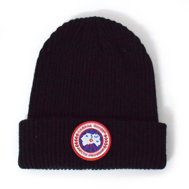 Outdoor warm hat sports cap lengthened thick knitted hat