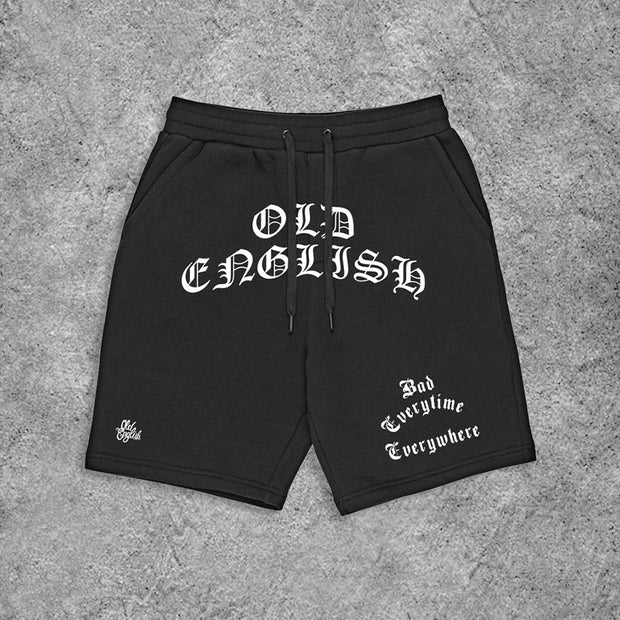 Street Letter Print Shorts