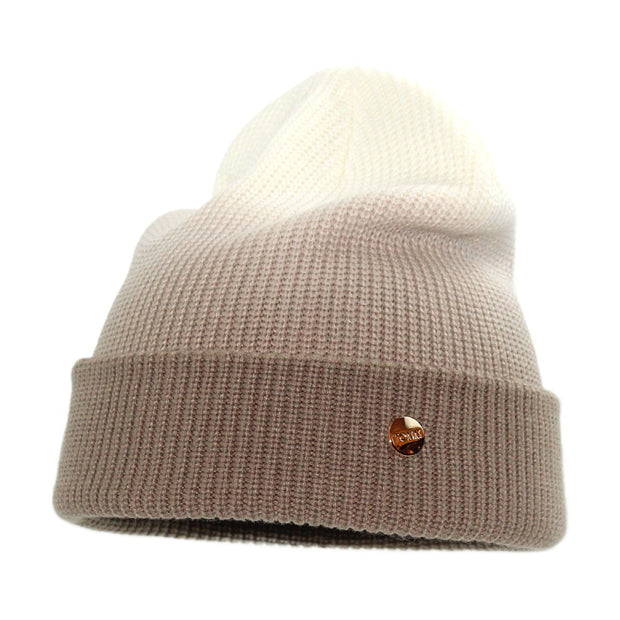 Gradient texture small standard knitted hat warm woolen hat
