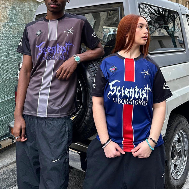 Casual street retro personality jersey