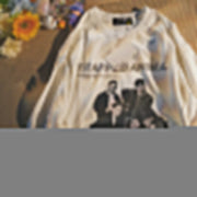 Street fashion retro American short sleeve T-shirt