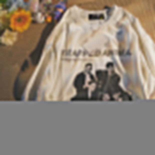 Street fashion retro American short sleeve T-shirt