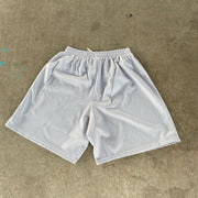 Retro casual trendy mesh shorts