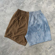 Personalized retro print men's shorts