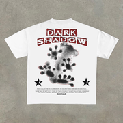 dark shadow loose T-shirt