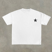dark shadow loose T-shirt