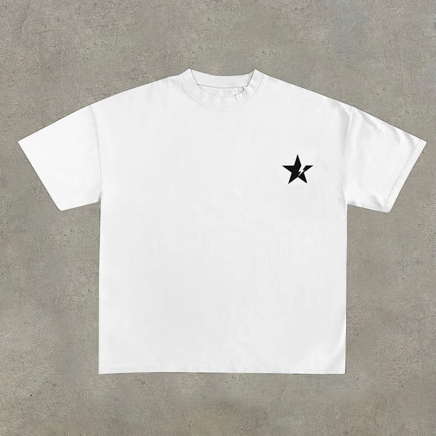 dark shadow loose T-shirt