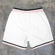 Fashion Retro Art Simple Mesh Shorts