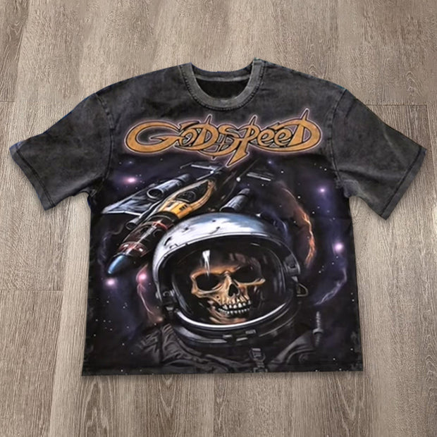 Godspeed Aviation Print Short Sleeve T-Shirt