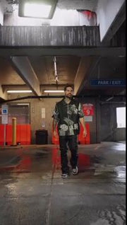 Hip Hop Street Zipper Tapestry Jacket