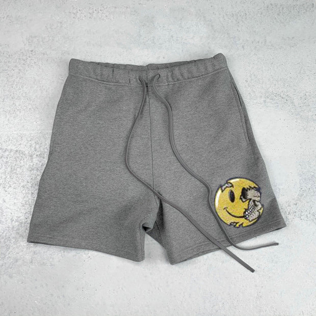 Fashion trend printing casual sports street shorts