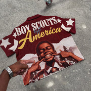 Boy Scout Tapestry Lapel Jacket