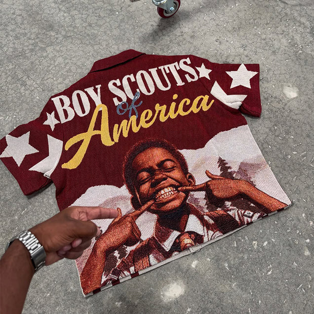 Boy Scout Tapestry Lapel Jacket