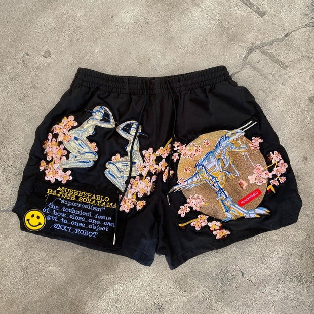 Ex Machina Casual Street Shorts