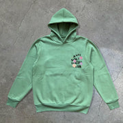 Retro Casual Print Trendy Hoodie