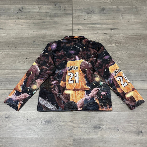 Personalized Sports Print Long Sleeve Zipped Jacket