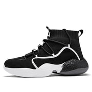 Socks shoes men's high top sneakers camouflage platform casual shoes
