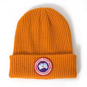 Outdoor warm hat sports cap lengthened thick knitted hat