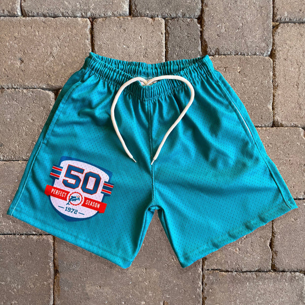 Perfect Season Print Mesh Shorts