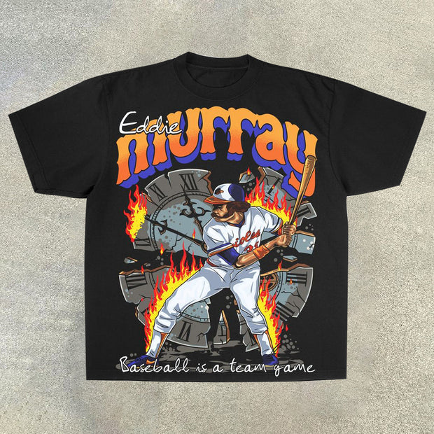 Home Run Casual Street Sports T-Shirt