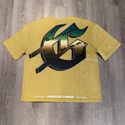 Godspeed Airplane Print Short Sleeve T-Shirt