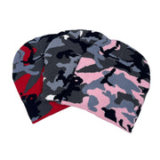Pullover camouflage jacquard knitted hat warm hat