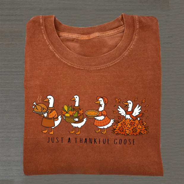 Just a Thankful Goose T-shirt