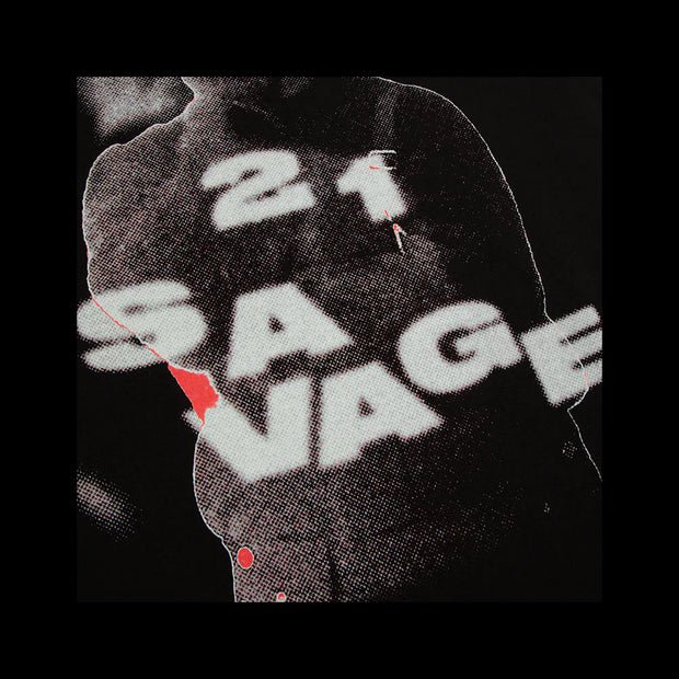 Savage holy sword printed T-shirt