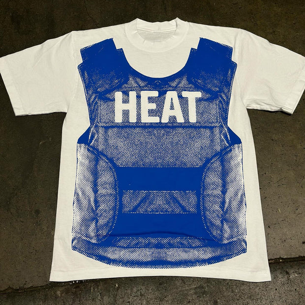 Bulletproof printed casual street T-shirt