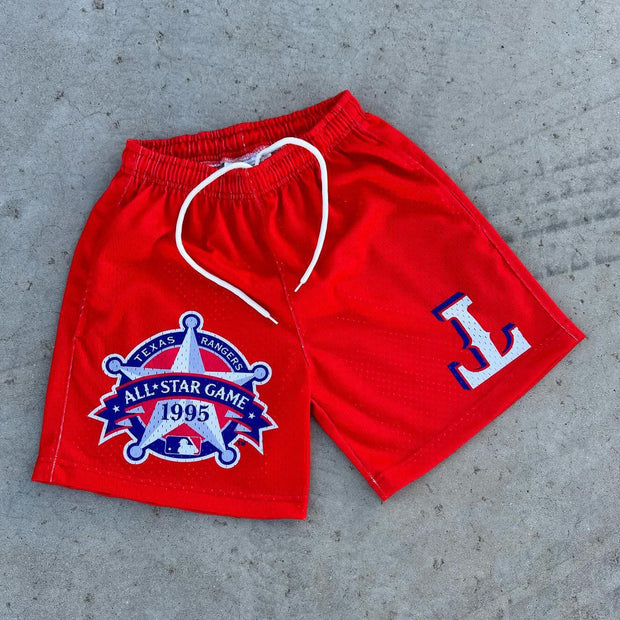 All Game 1995 Print Mesh Shorts