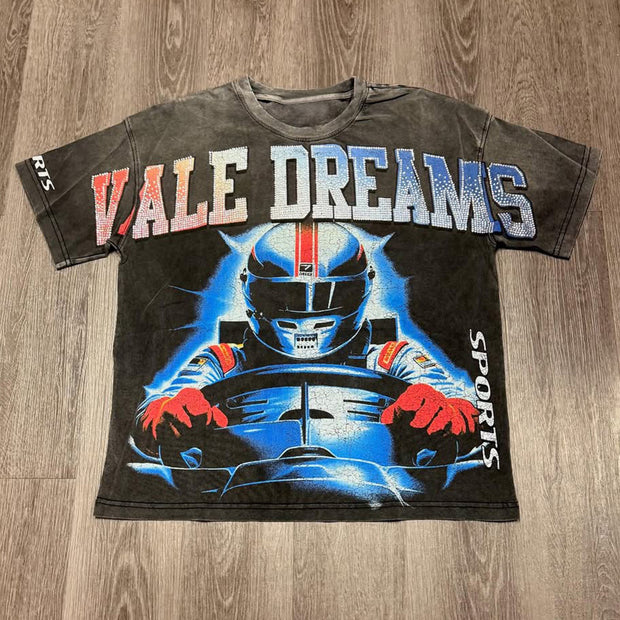 Vale Dreams Print Short Sleeve T-Shirt