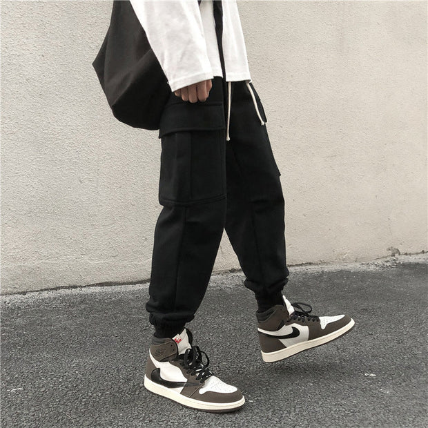 Drawstring trousers for boys sports casual trousers