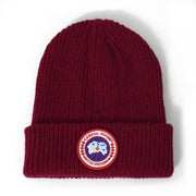 Outdoor warm hat sports cap lengthened thick knitted hat