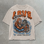 Death Angel Casual Street Vintage T-shirt