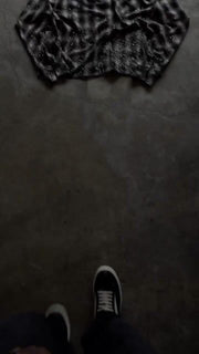 Starry sky casual screenshot vintage plaid flannel shirt