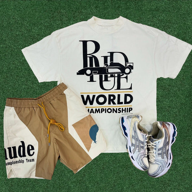 World Champion Print Two-Piece Set