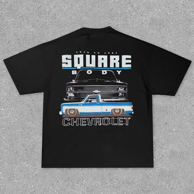 Casual Personalized Printed Racing T-shirt