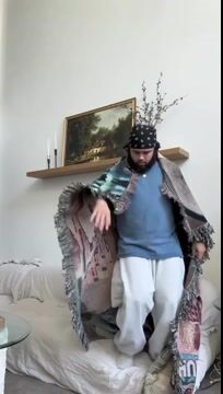 Hip Hop Street Rap Tapestry Zip-Up Jacket