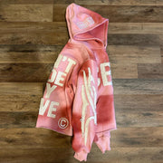 Vintage Gradient Patch Hugh Hoodie