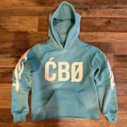 Vintage Gradient Patch Hugh Hoodie