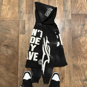 Vintage Gradient Patch Hugh Hoodie