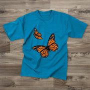 Retro Butterfly Street Short Sleeve T-Shirt
