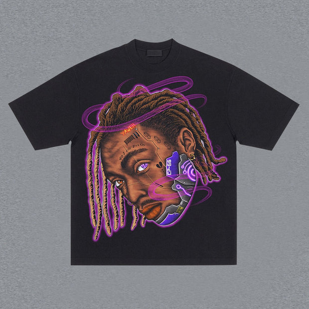 Casual personalized printed graphic T-shirt