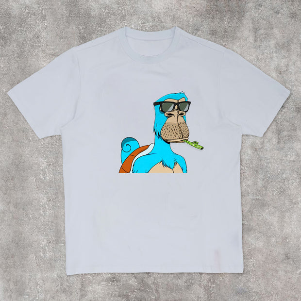 Personalized Short Sleeve Retro Casual Street T-Shirt