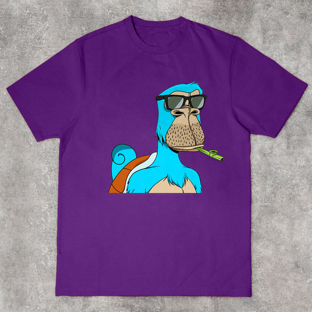 Personalized Short Sleeve Retro Casual Street T-Shirt