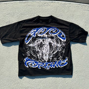 Good Fortune Body Print Short Sleeve T-Shirt