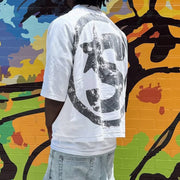 Saint Jesus Print Short Sleeve T-Shirt