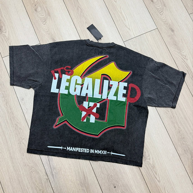 Street Skull Print T-Shirt